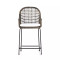 Four Hands Bandera Outdoor Counter Stool - Distressed Grey - White