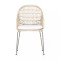 Four Hands Bandera Outdoor Woven Dining Chair - Vintage White - White