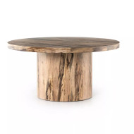 Four Hands Hudson Round Dining Table - Spalted Primavera