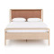 Four Hands Rosedale Bed - Queen - Yucca Oak Veneer W/ Chaps Sand