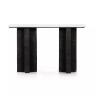 Four Hands Terrell Console Table - White Marble