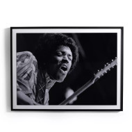 Four Hands Jimi Hendrix by Getty Images - 24X18"