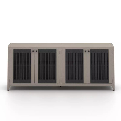 Four Hands Sherwood Outdoor Sideboard - Weathered Grey