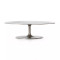 Four Hands Simone Oval Coffee Table - Antique Nickel