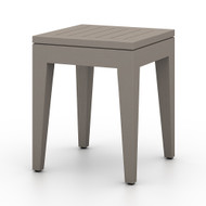 Four Hands Sherwood Outdoor End Table - Weathered Grey