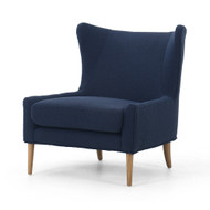 Four Hands Marlow Wing Chair - Copenhagen Indigo