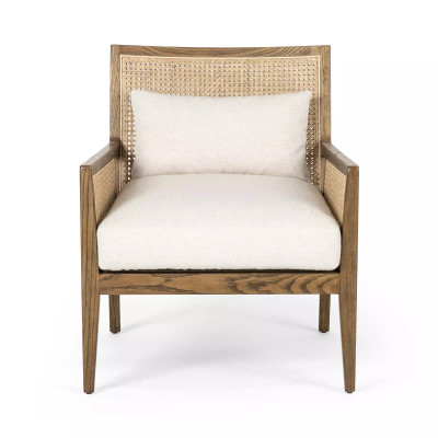 Four Hands Antonia Cane Chair - Toasted Parawood