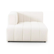 Four Hands BYO: Langham Channeled Sectional - Left Chaise - Fayette Cloud