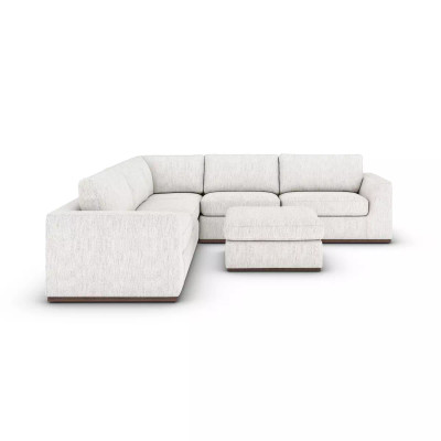 Four Hands Colt 3 - Piece Sectional With Ottoman - Merino Cotton