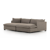 Four Hands Westwood Double Chaise Sectional - 102" - Torrance Rock