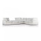 Four Hands Stevie 5 - Piece Sectional W/ Ottoman - Anders Ivory
