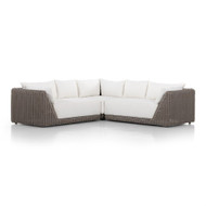 Four Hands Como Outdoor 3 - Pc Sectional - Natural
