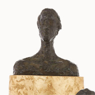 Global Views Eugene Sculpture - Bronze Verdi (Store)