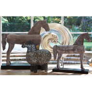 Global Views Folk Art Horse - Lg (Store)