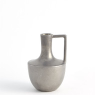 Global Views Handle Vase - Silver (Store)