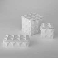 Braque Box - Matte White - Med
