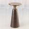 Global Views Meteor Taper Table - Brown/Bronze