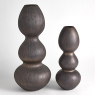 Studio A Torch Vase - Brown/Bronze - Lg