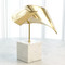 Global Views Wave Sculpture - Brass