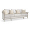 Caracole Eaves Drop 110" Sofa - Cream