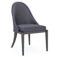 Caracole Natural Choice Side Chair - Navy