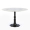 Four Hands Lucy Round Dining Table - Marble/Carbo