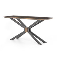 Four Hands Spider Console Table - English Brown