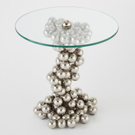 Sphere Table - Nickel