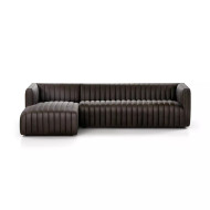Four Hands Augustine 2 - Piece Sectional - Left Chaise - Deacon Wolf - 105"