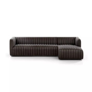 Four Hands Augustine 2 - Piece Sectional - Right Chaise - Deacon Wolf - 105"