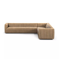 Four Hands Augustine 3 - Piece Sectional - Palermo Drift - 126"