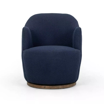 Four Hands Aurora Swivel Chair - Copenhagen Indigo