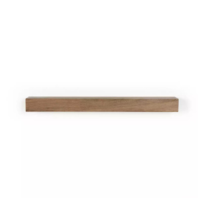 Four Hands Cain Floating Shelf - Small - Gold Guanacaste
