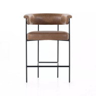 Four Hands Carrie Counter Stool - Chaps Saddle
