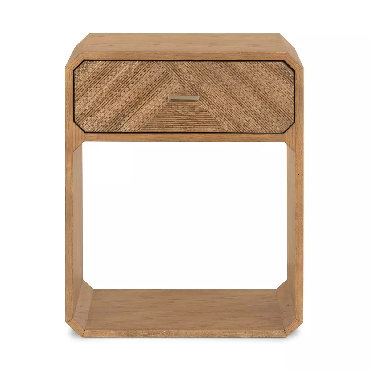 Four Hands Caspian Nightstand Natural Ash Veneer