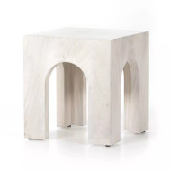 Four Hands Fausto End Table - Bleached Guanacaste