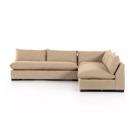 Four Hands Grant 3 - Piece Sectional - Heron Sand
