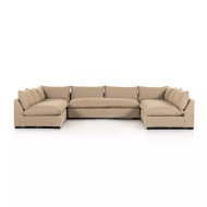 Four Hands Grant 5 - Piece Sectional - Heron Sand