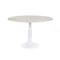 Four Hands Lucy Round Dining Table - Nimbus White - 60"