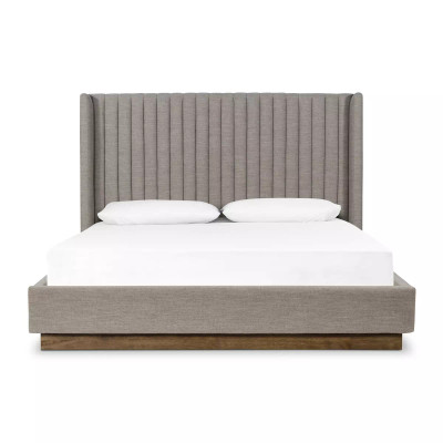 Four Hands Montgomery Bed - Queen - Savile Flannel