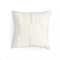 Four Hands Patchwork Shearling Pillow - Cream - Cover + Insert