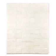 Four Hands Patchwork Shearling Rug - 9'X12' - Cream Shorn