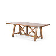 Four Hands Trellis 84" Dining Table - Waxed Pine