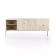 Four Hands Trey Media Console - Dove Poplar