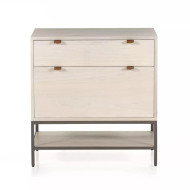 Four Hands Trey Modular Filing Cabinet - Dove Poplar