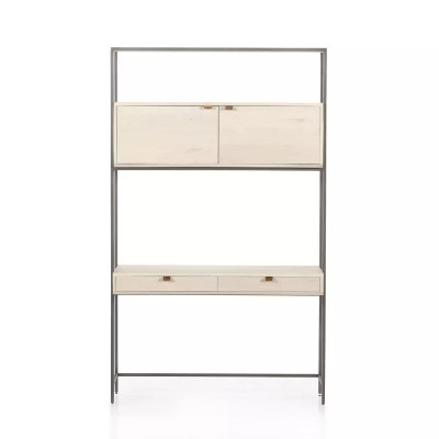 Four Hands Trey Modular Wall Desk - Dove Poplar