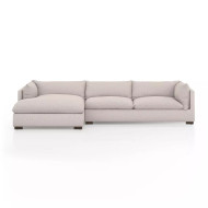 Four Hands Westwood 2 - Piece Sectional - 131" - Left Chaise - Bayside Pebble