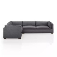 Four Hands Westwood 3 - Piece Sectional - 122" - Bennett Charcoal
