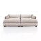 Four Hands Westwood Double Chaise Sectional - 102" - Bayside Pebble