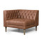 Four Hands Williams Sectional- Natural Washed Chocolate - Laf Piece